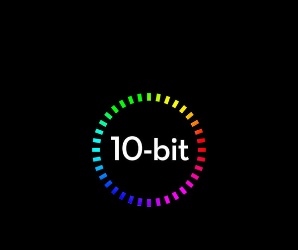 10-bit & D-Log M Color Performance