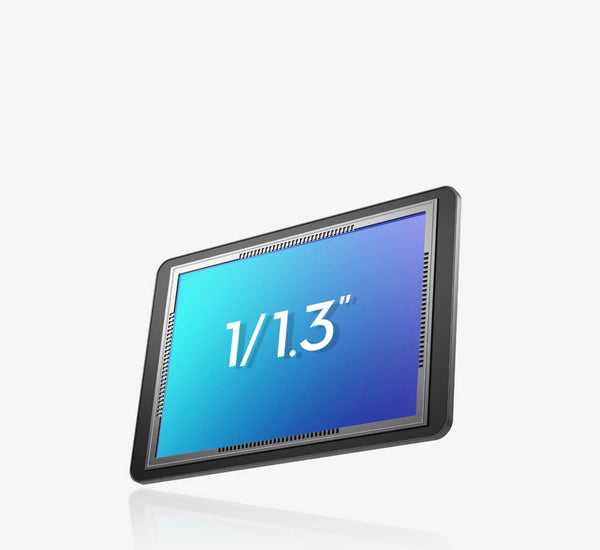 All-New 1/1.3″ Sensor