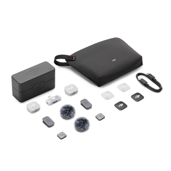 DJI Mic Mini 2 (2 TX + 1 Mobile RX + Charging Case