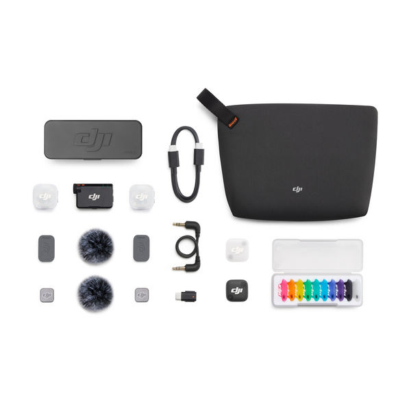 DJI Mic Mini 2 (2 TX + 1 RX + Charging Case)