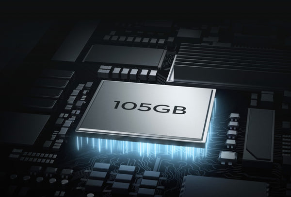105GB Built-in Storage