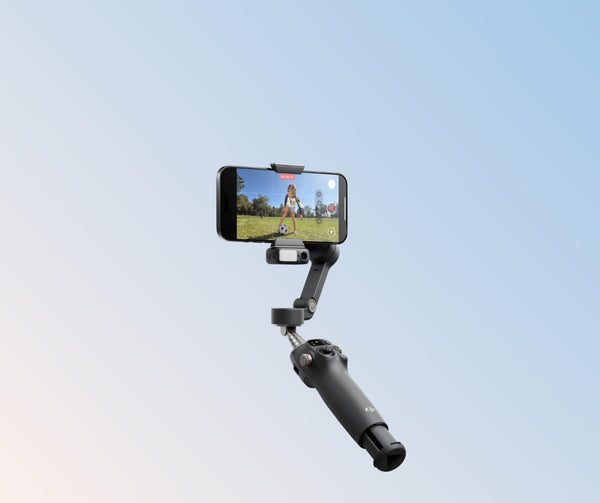 Built-in Extension Rod & Tripod