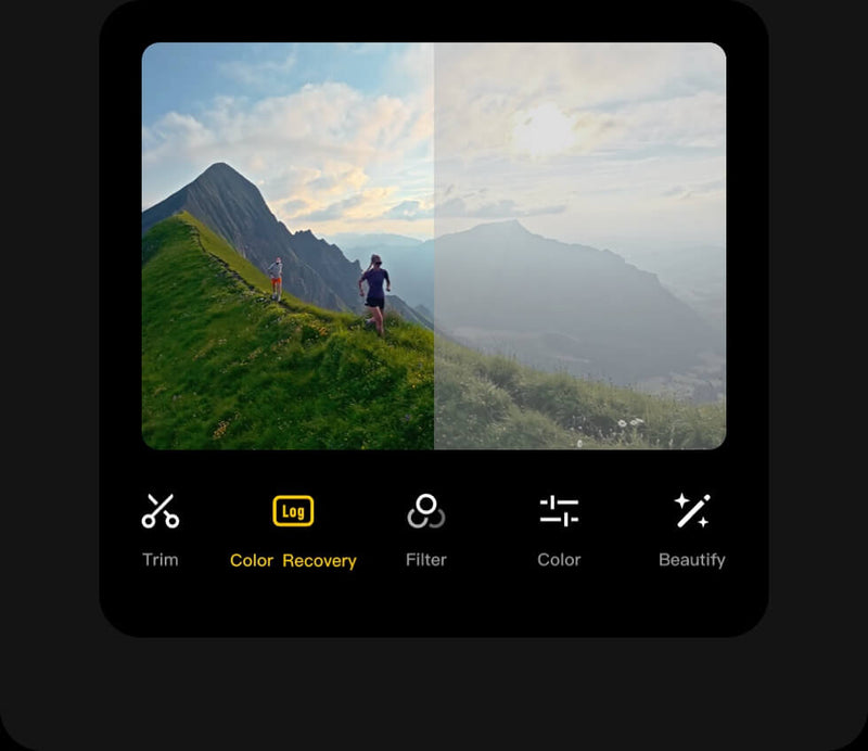 D-Log M Color Recovery