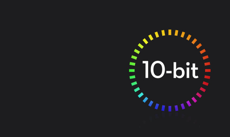 10-bit D-Log 