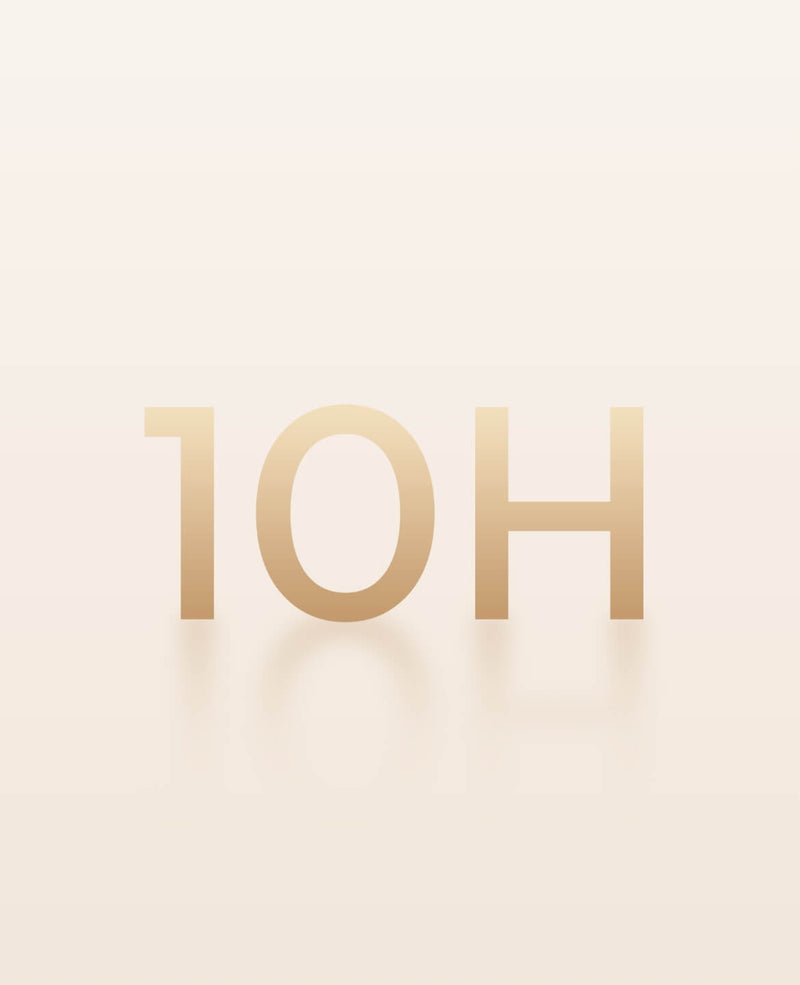 10-Hour Battery Life & Phone Charging