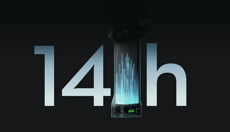1-Hour Full Charge, 15% Extended Runtime
