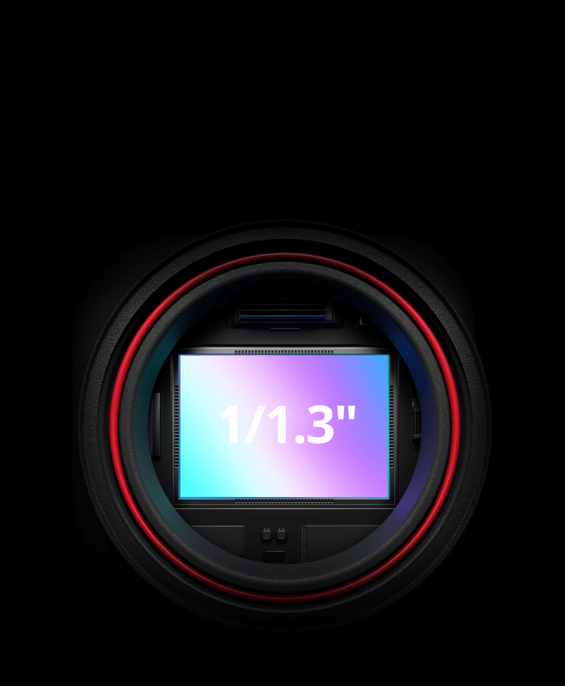 1/1.3-inch Sensor & Stunning Low-Light Imaging