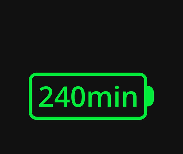 Cold-Resistant & 4-Hour Battery Life