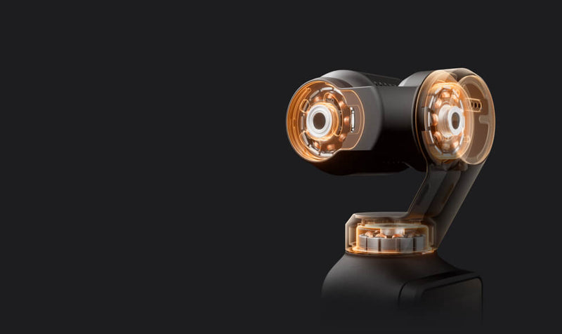 3-Axis Stabilization & Rotatable Touchscreen