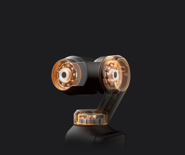 3-Axis Stabilization & Rotatable Touchscreen