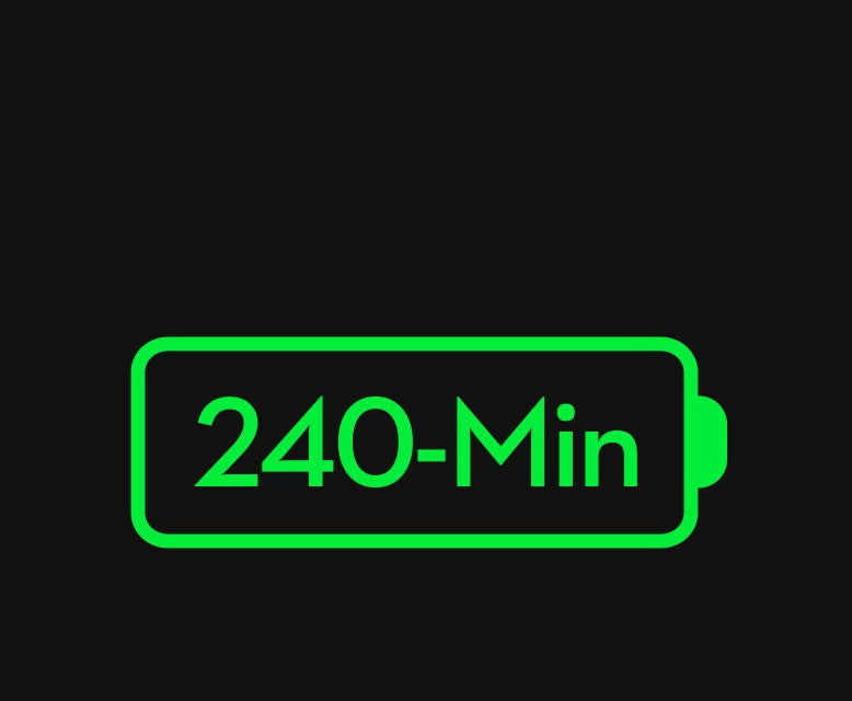 4-Hour Extended Battery Life