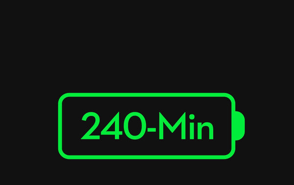 4-Hour Extended Battery Life