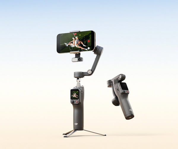 Built-in Extension Rod & Tripod, Folds With Ease