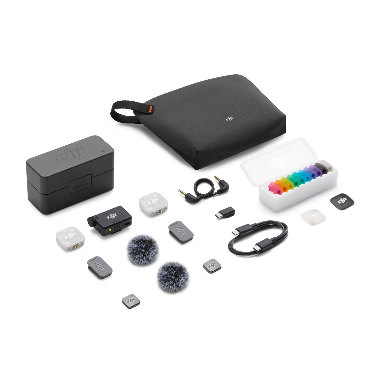 DJI Mic Mini 2 (2 TX + 1 RX + Charging Case)
