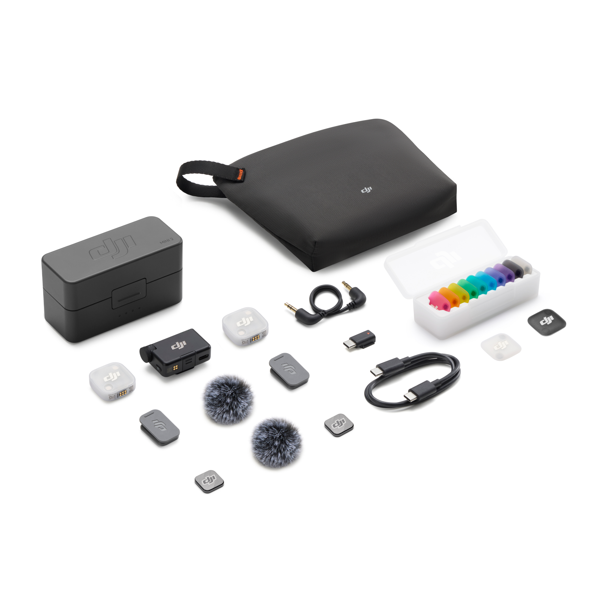 DJI Mic Mini 2 (2 TX + 1 RX + Charging Case)