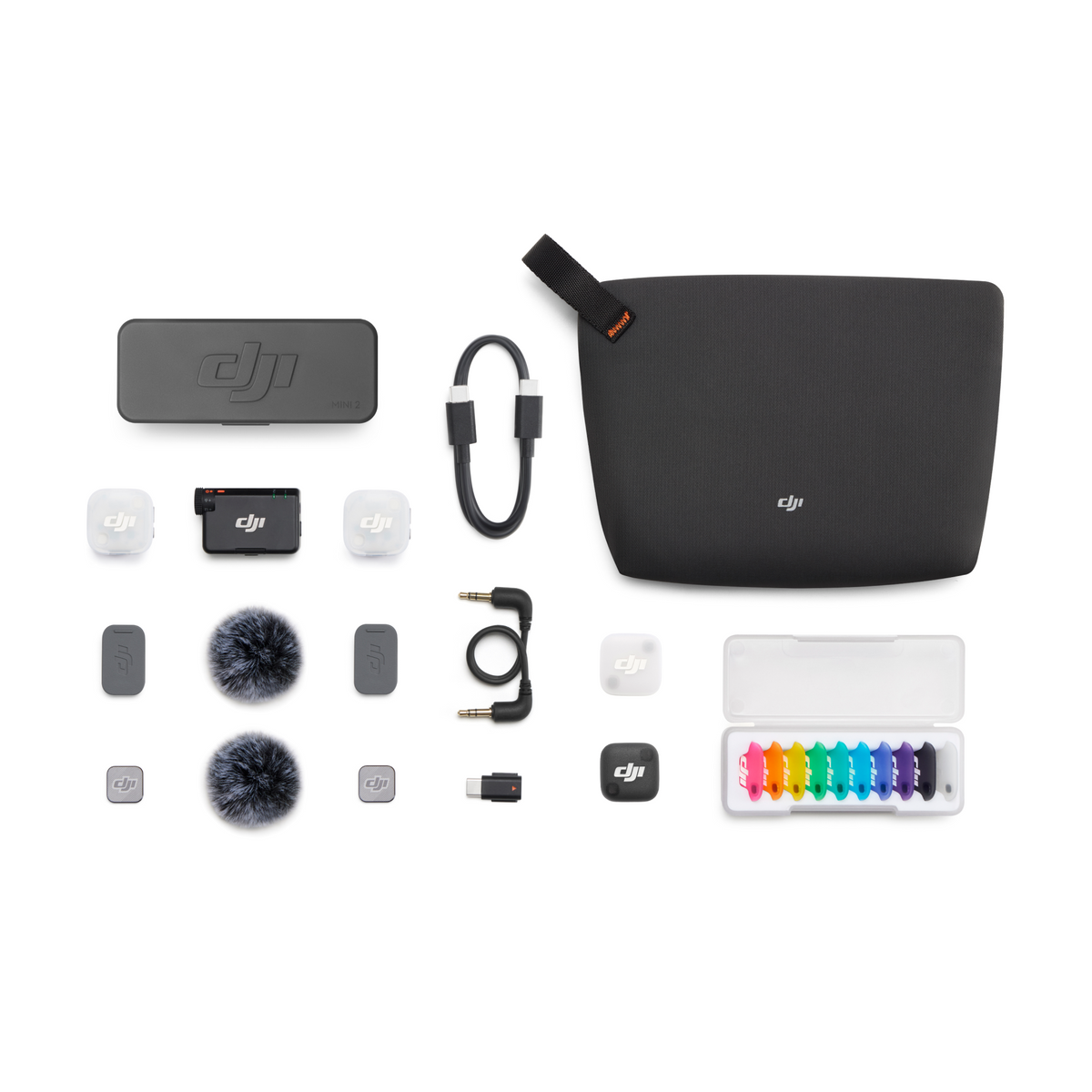 DJI Mic Mini 2 (2 TX + 1 RX + Charging Case)
