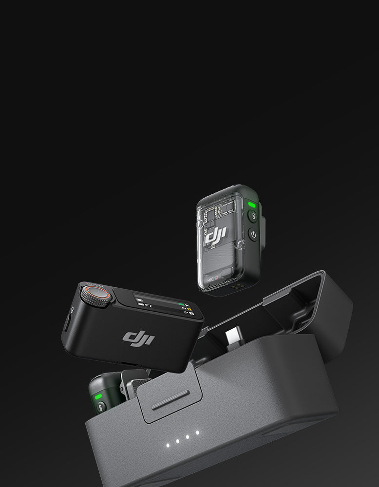 Dual DJI Microphone Direct Connection