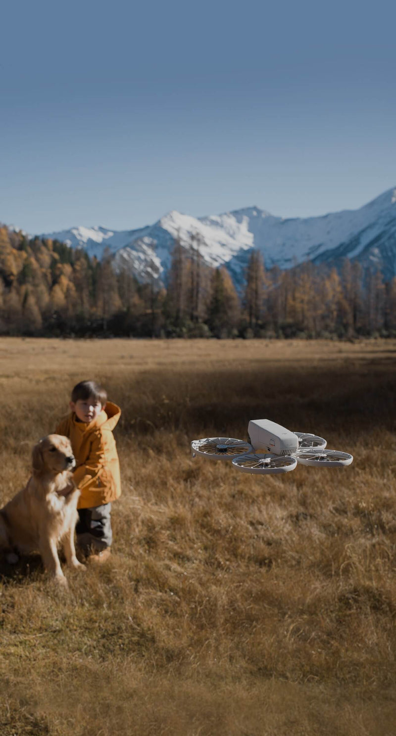Foldable Full-Coverage Propeller Guard, Fly With Peace of Mind