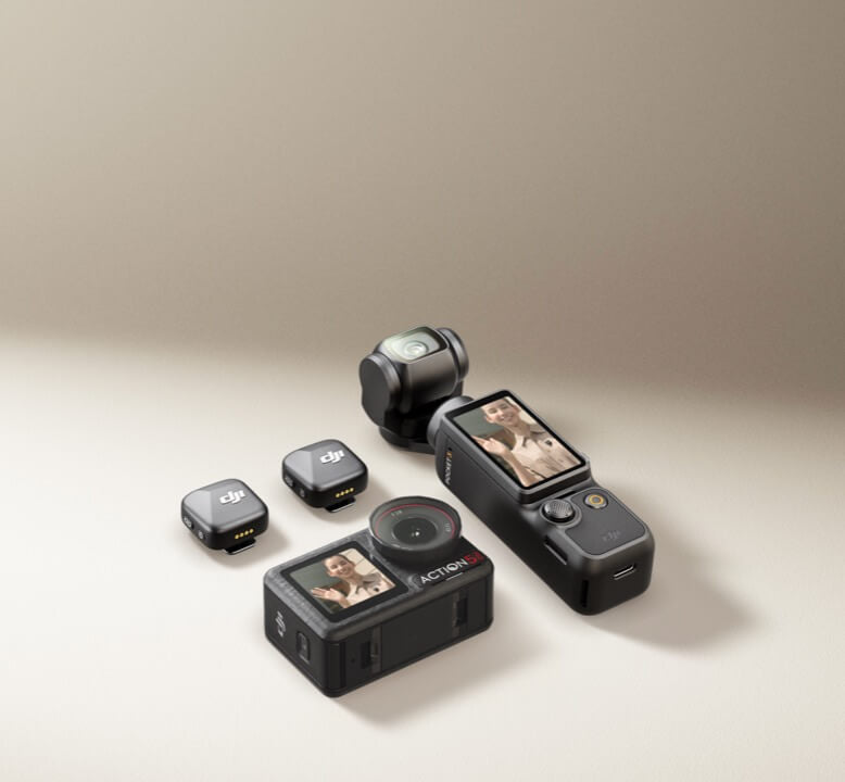 DJI OsmoAudio™ Direct Connection for Premium Sound Quality