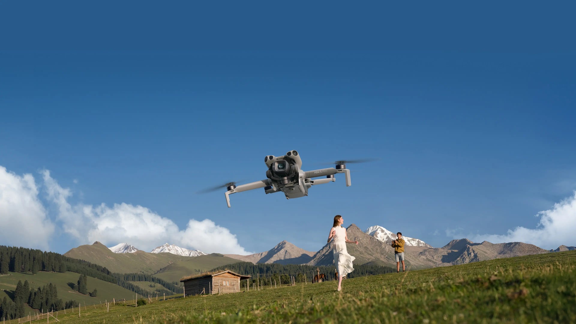 True Vertical Shooting and 225° Flexible Gimbal Rotation