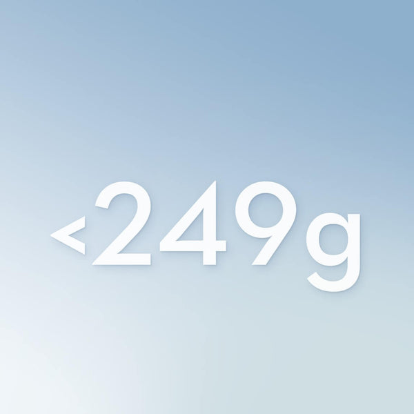 Under 249 g